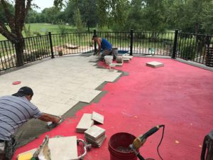Installing Tile Deck