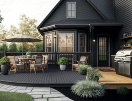 Deck Ideas - colored decking