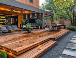 Covered deck in Overland Park